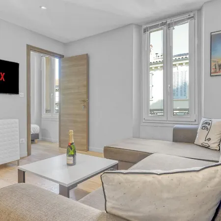 F3 Riouffe , Hypercentre A 2minutes Du Palais Des Festivals Apartamento *