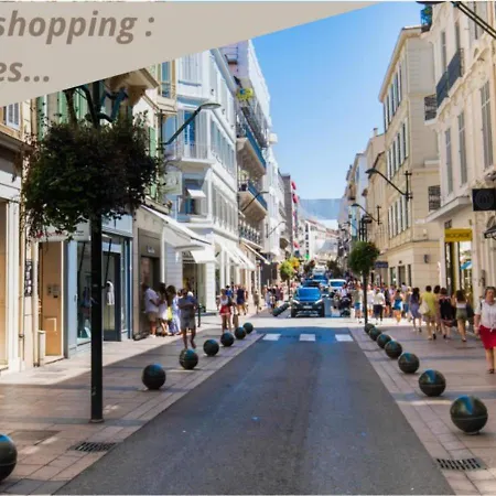 F3 Riouffe , Hypercentre A 2minutes Du Palais Des Festivals * Cannes